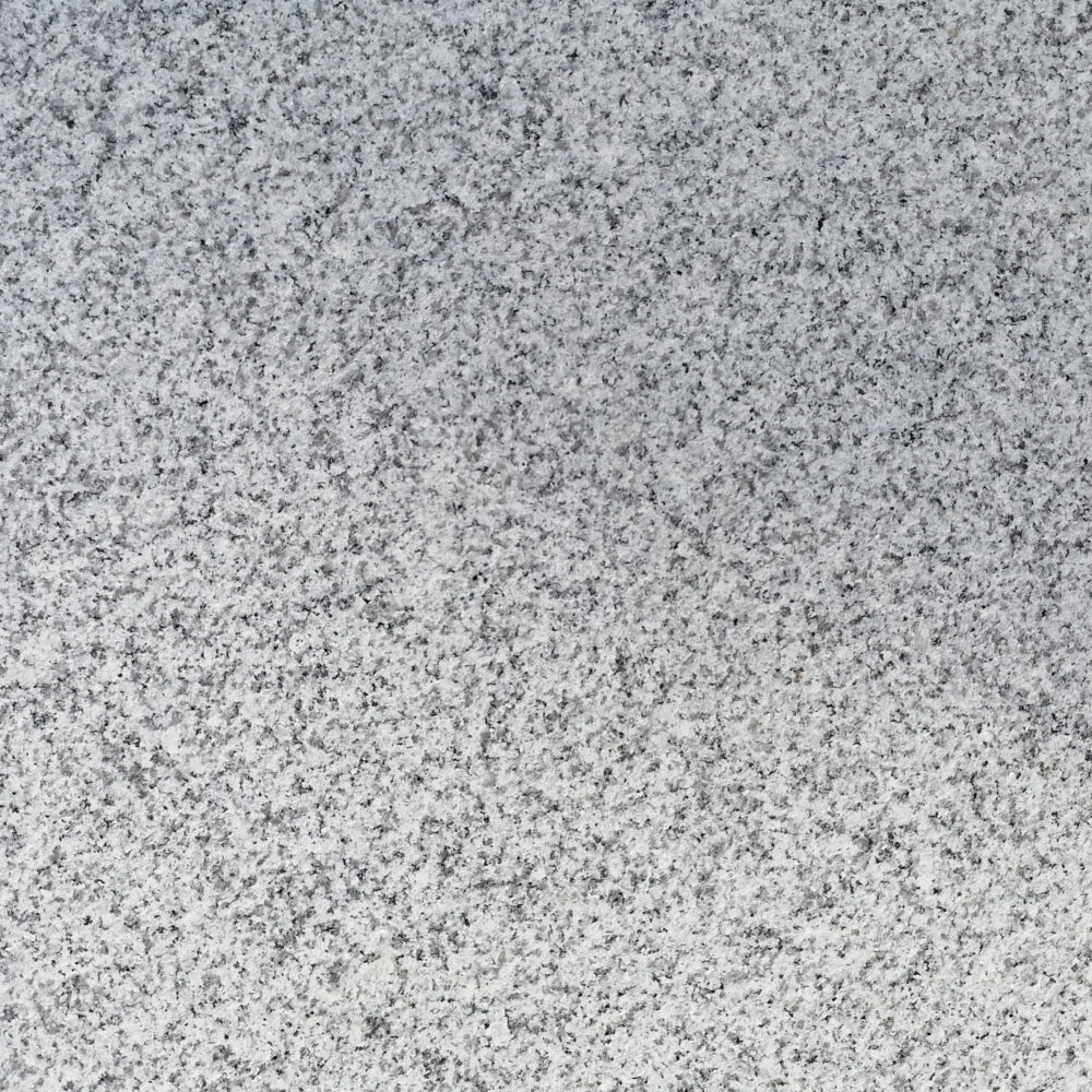 Granit Treppenstufen Außen G603 Bianco Crystal – Geflammte Trittstufe & Setzstufe 120 cm